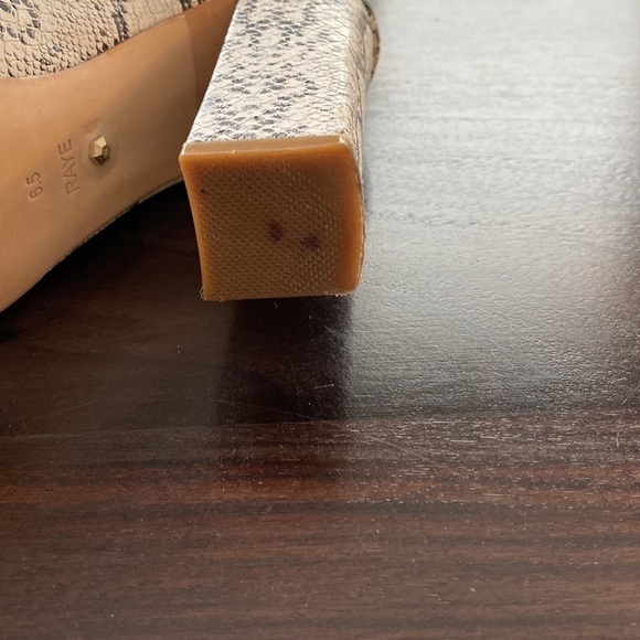 Raye Snakeskin Print Boots - Picture 9 of 9